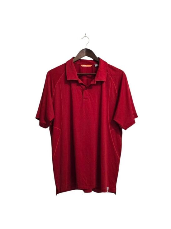 Cutter & Buck Other - Cutter & Buck Red CBUK Grip Polo Shirt Sz L